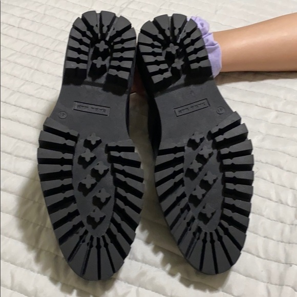 NWT ZARA leather black does w/pony hair size 7.5 - Picture 3 of 9